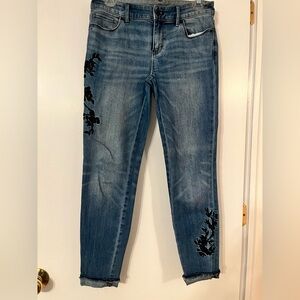 White House Black Market ankle jeans